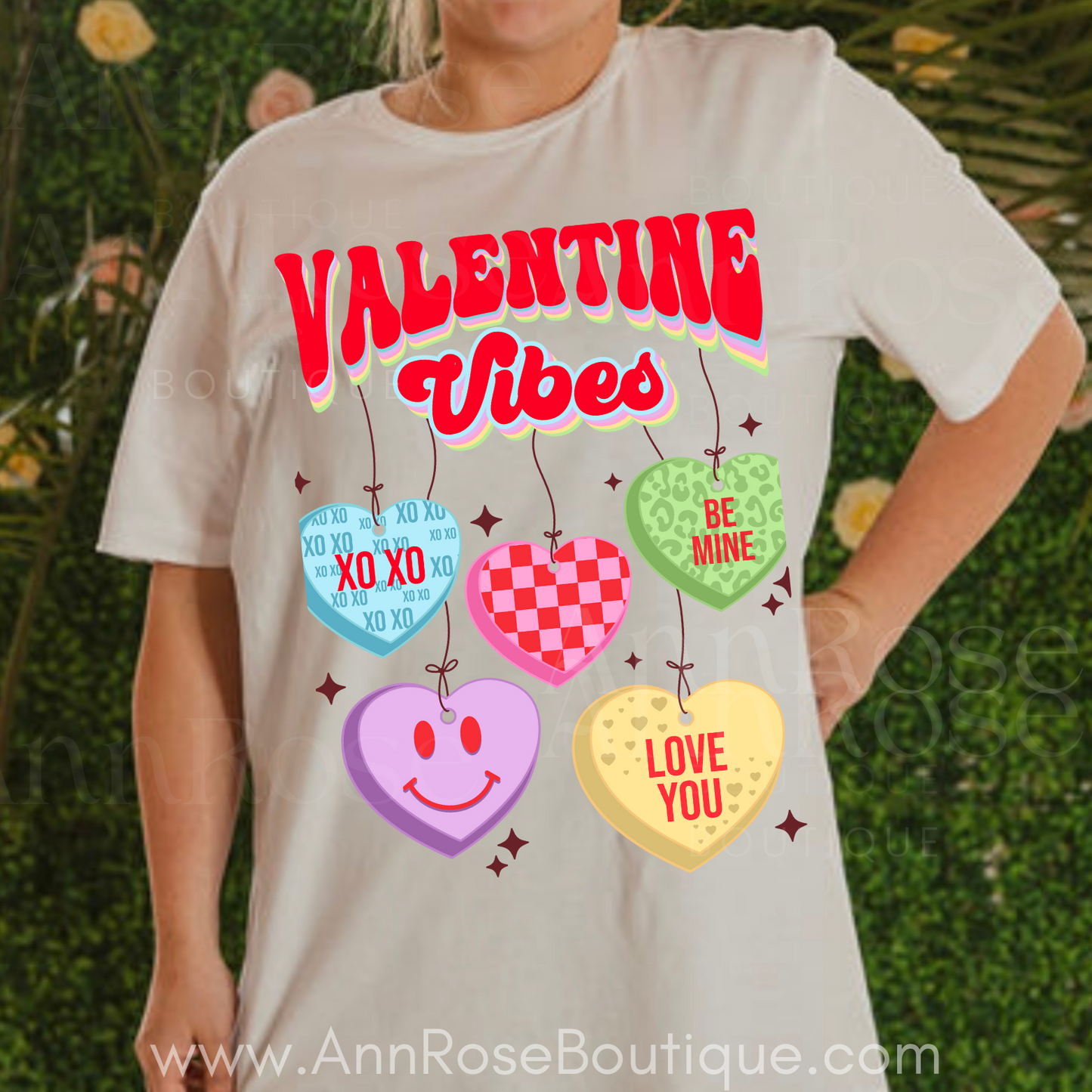 Valentine vibes hearts
