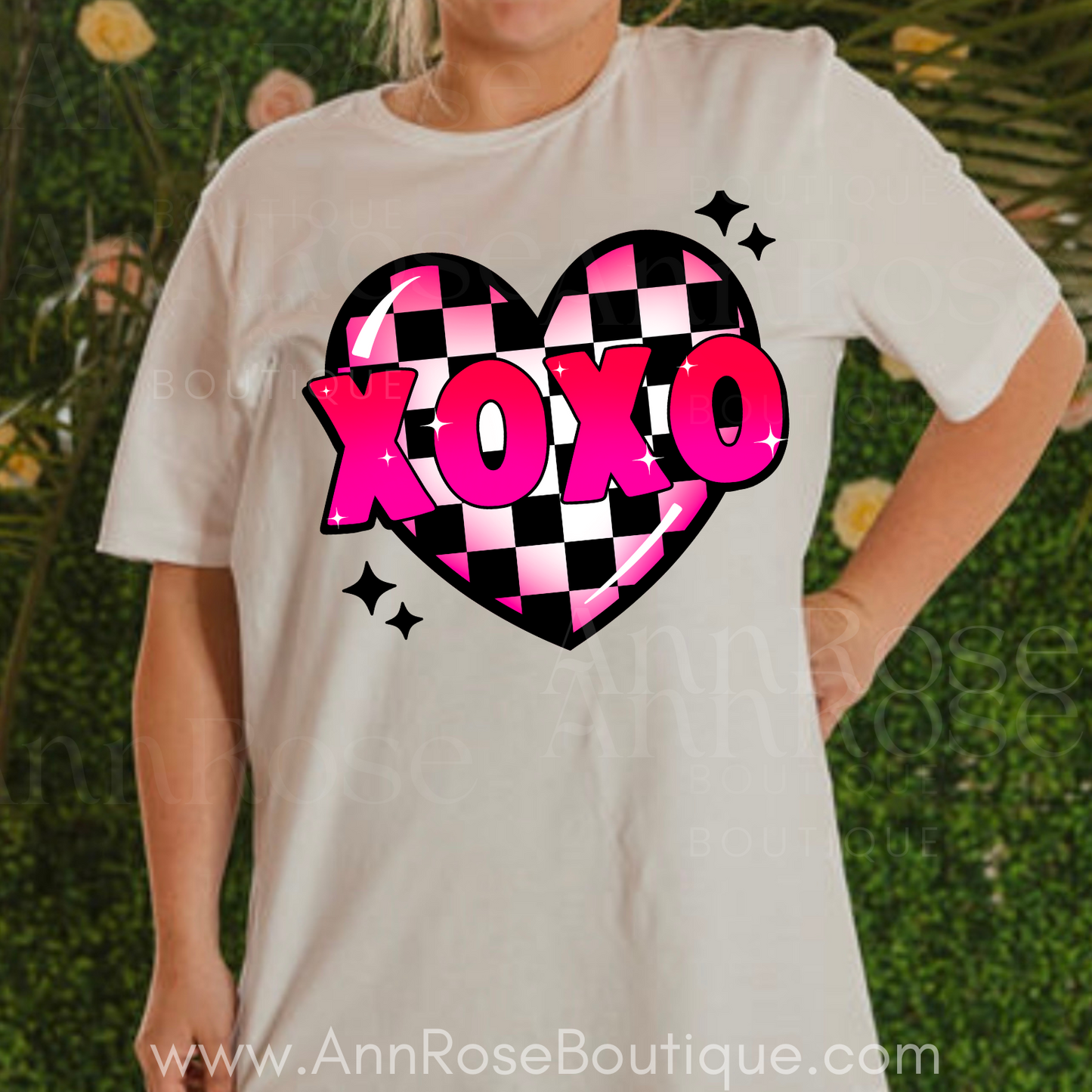 Xoxo checkered