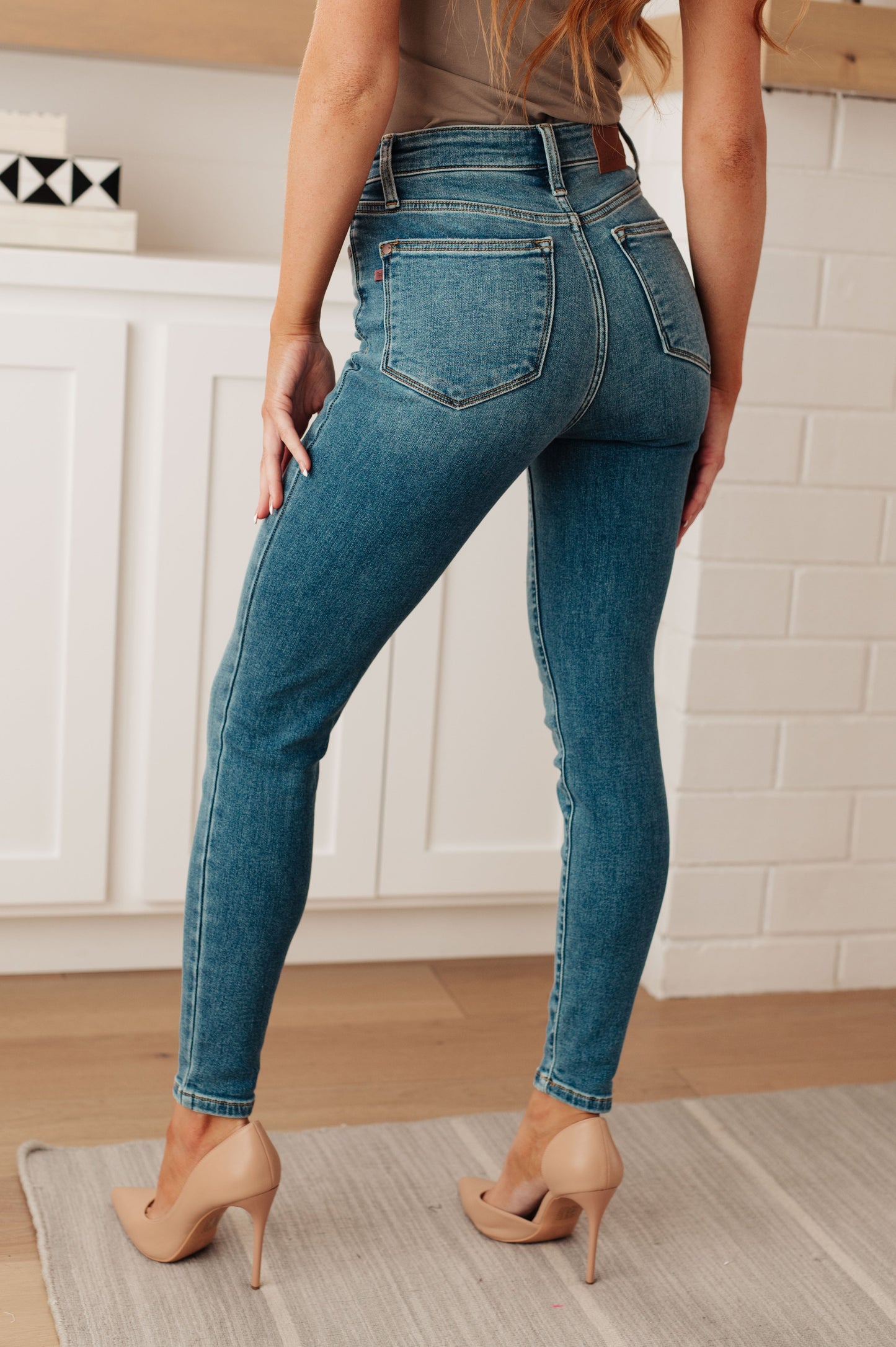 Judy Blue High Rise Thermal Skinny Jean