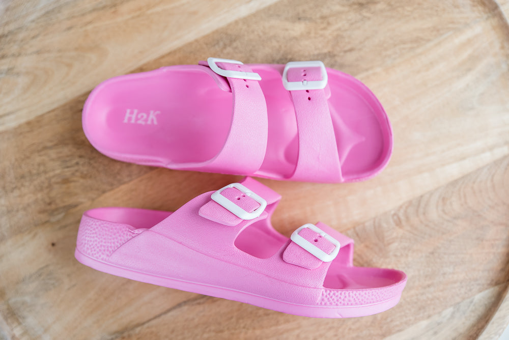 Summer in Pink Sandals - AnnRose Boutique