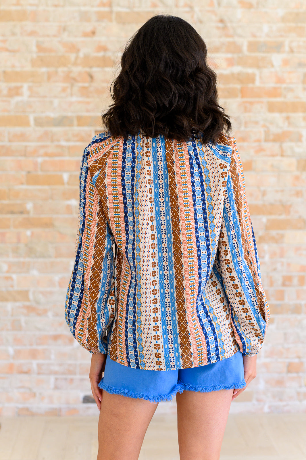 Boho Tunic in Navy Mauve