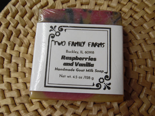 Raspberry Vanilla Soap - AnnRose Boutique