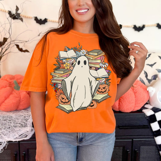 Book Ghost Graphic Tee