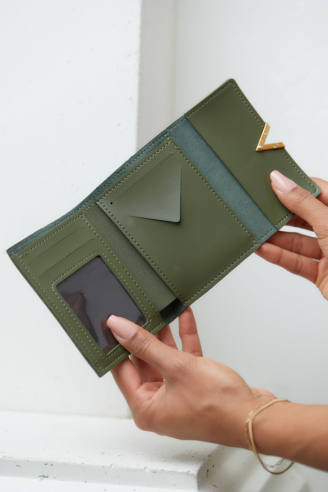 Wallet in Green