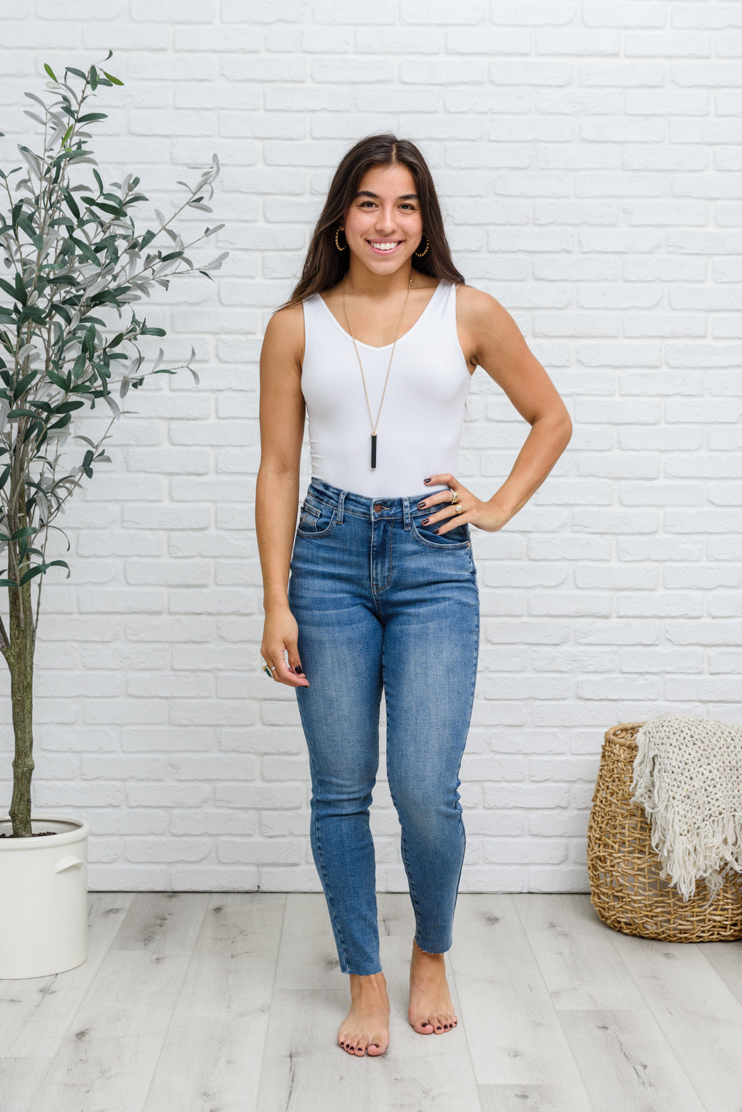 Judy Blue Hi-Waisted Relaxed Jeans* - AnnRose Boutique
