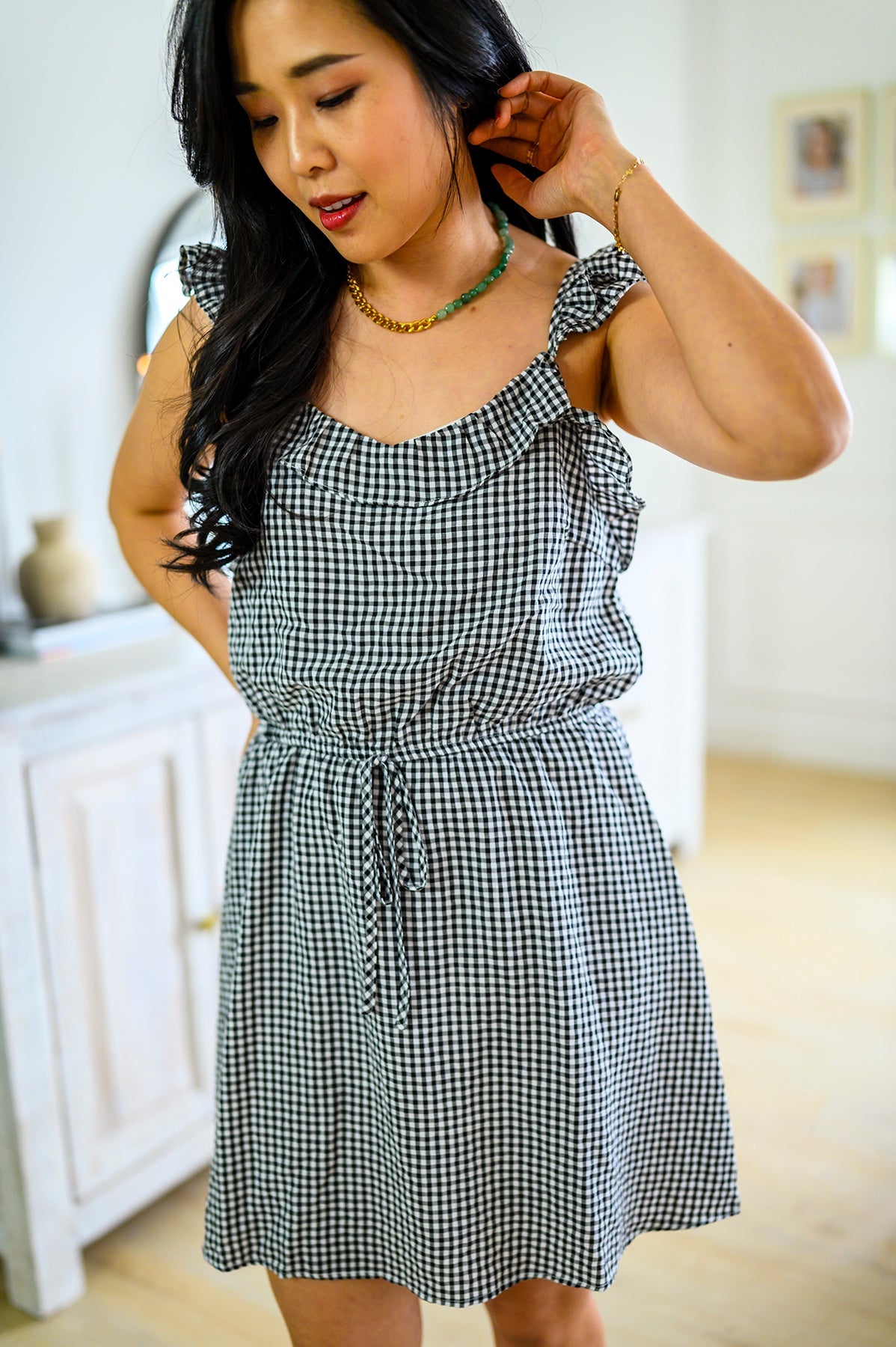 Gingham Dress - AnnRose Boutique