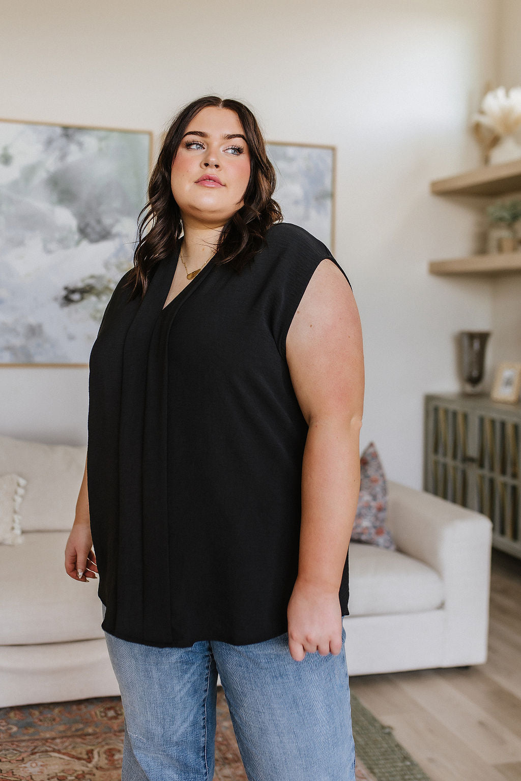 Everyday Blouse in Black