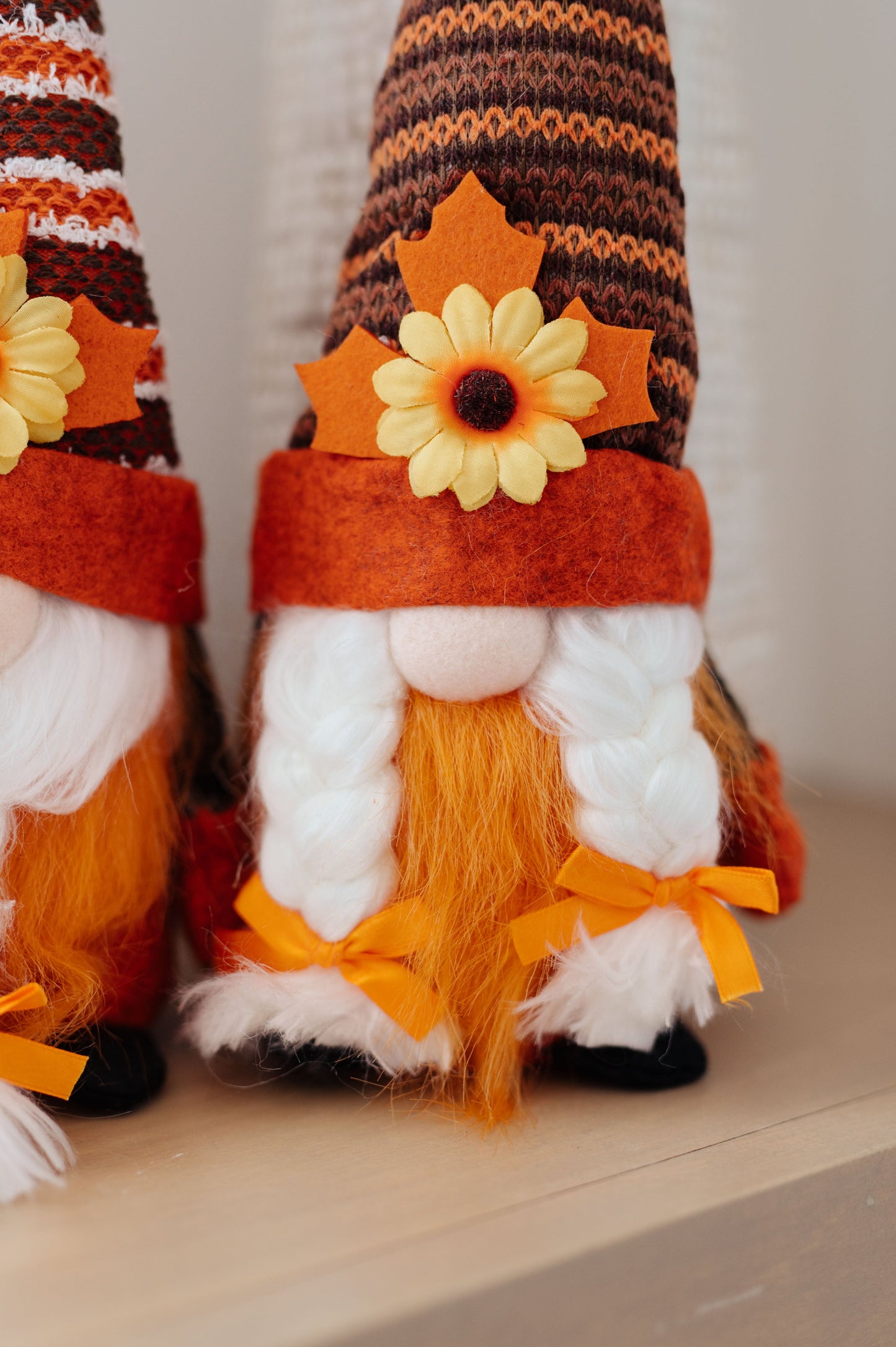 Fall Flowers Gnomes Set of 2