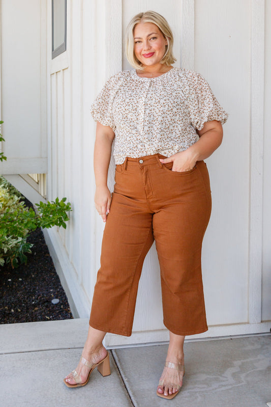 Floral Button Down