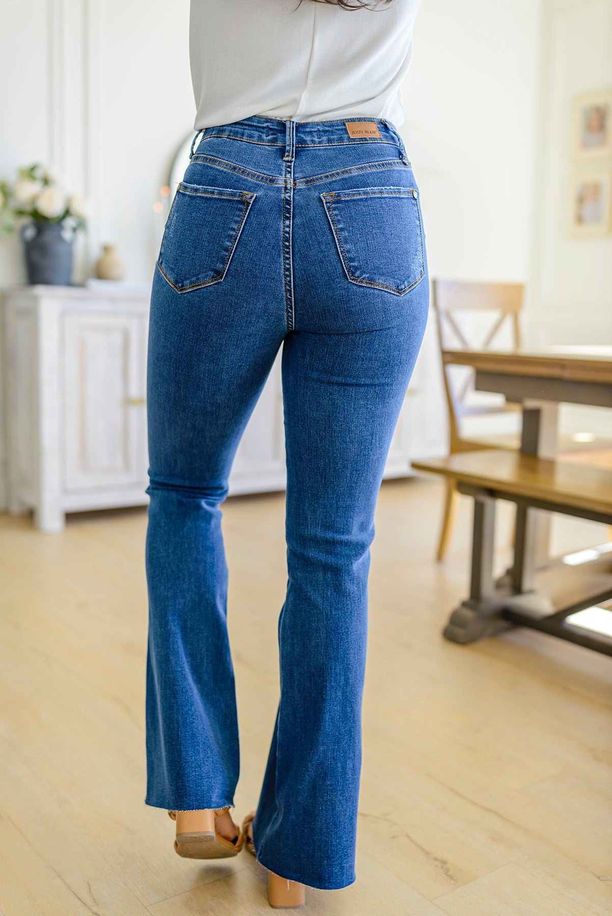 Judy Blue High Rise Tummy Control Flared Jeans* - AnnRose Boutique