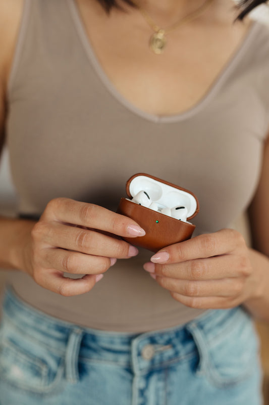 Airpod Pro Protective Case in Brown