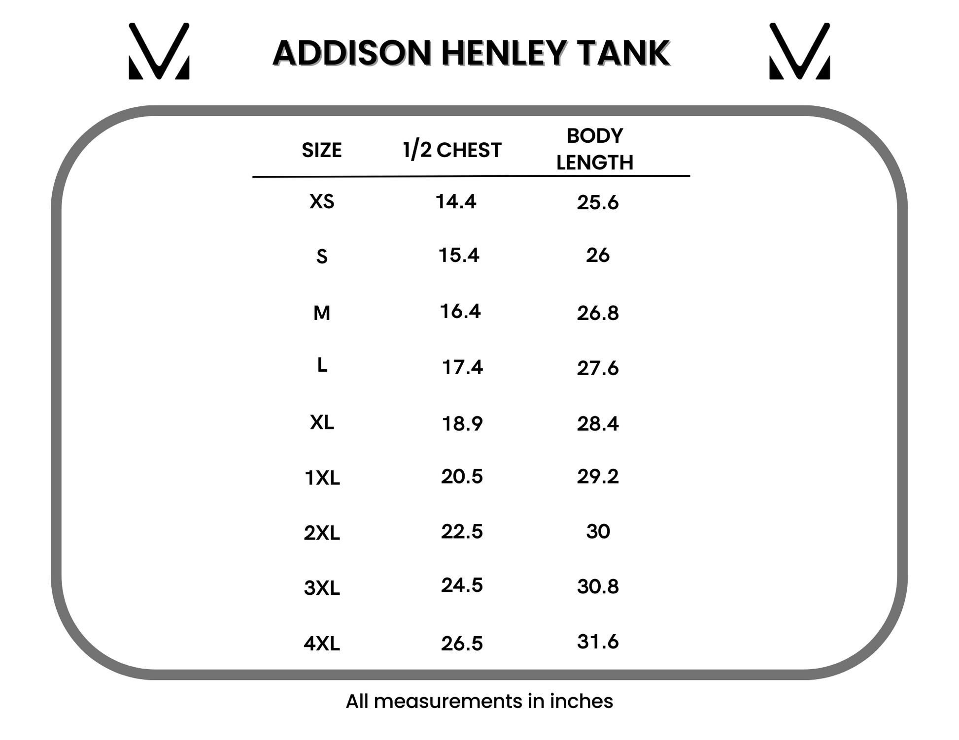 Addison Henley Tank - Charcoal w/White Stripes - AnnRose Boutique