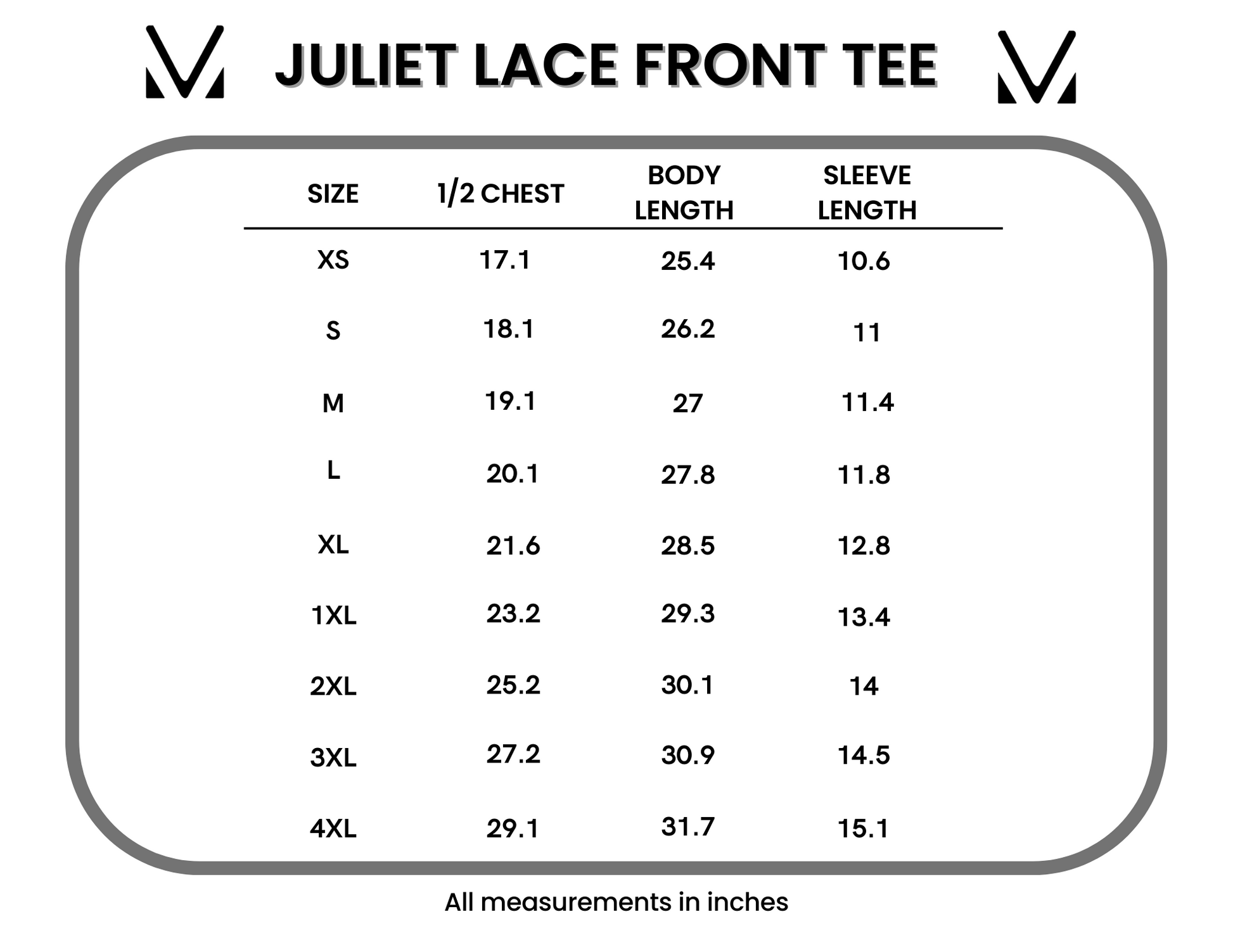 Juliet Lace Front Tee - White - AnnRose Boutique