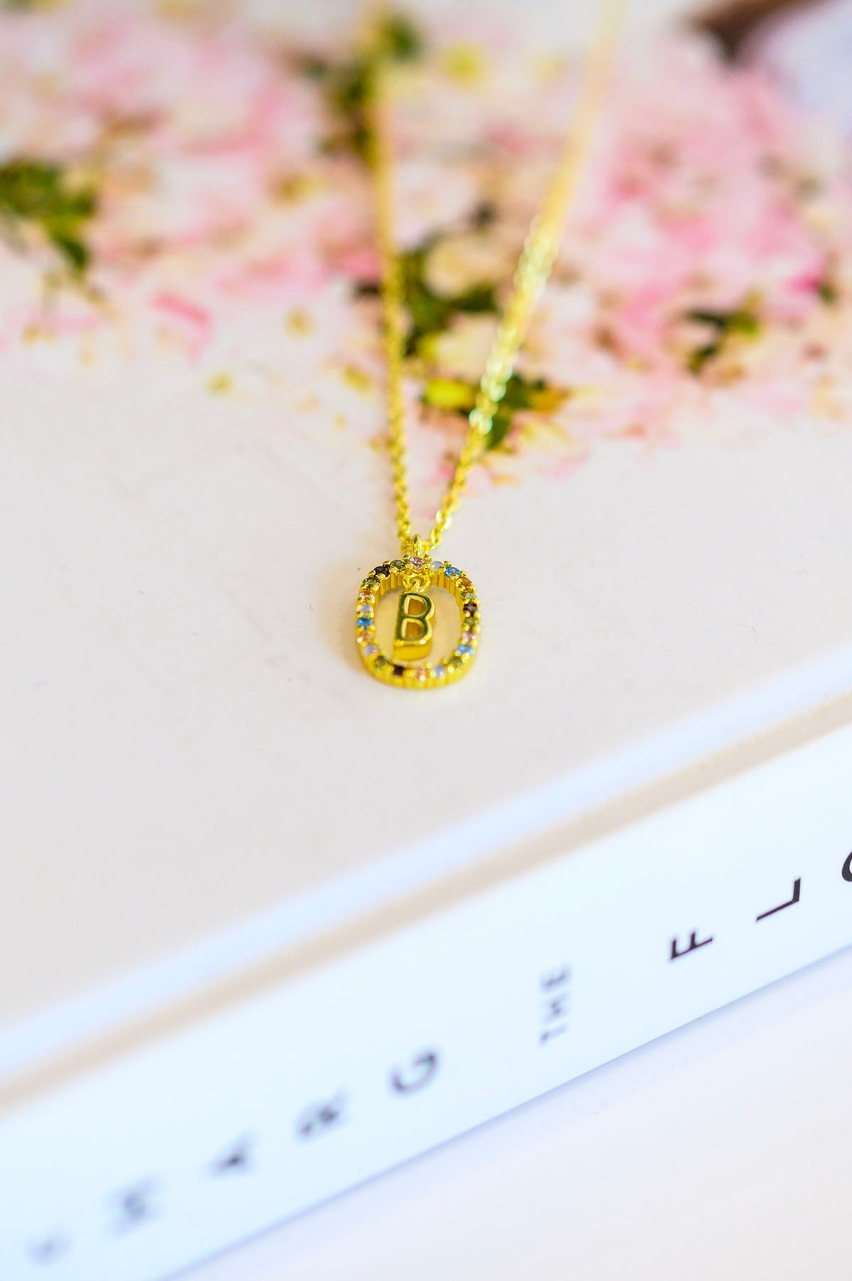 Dipped Initial Necklace