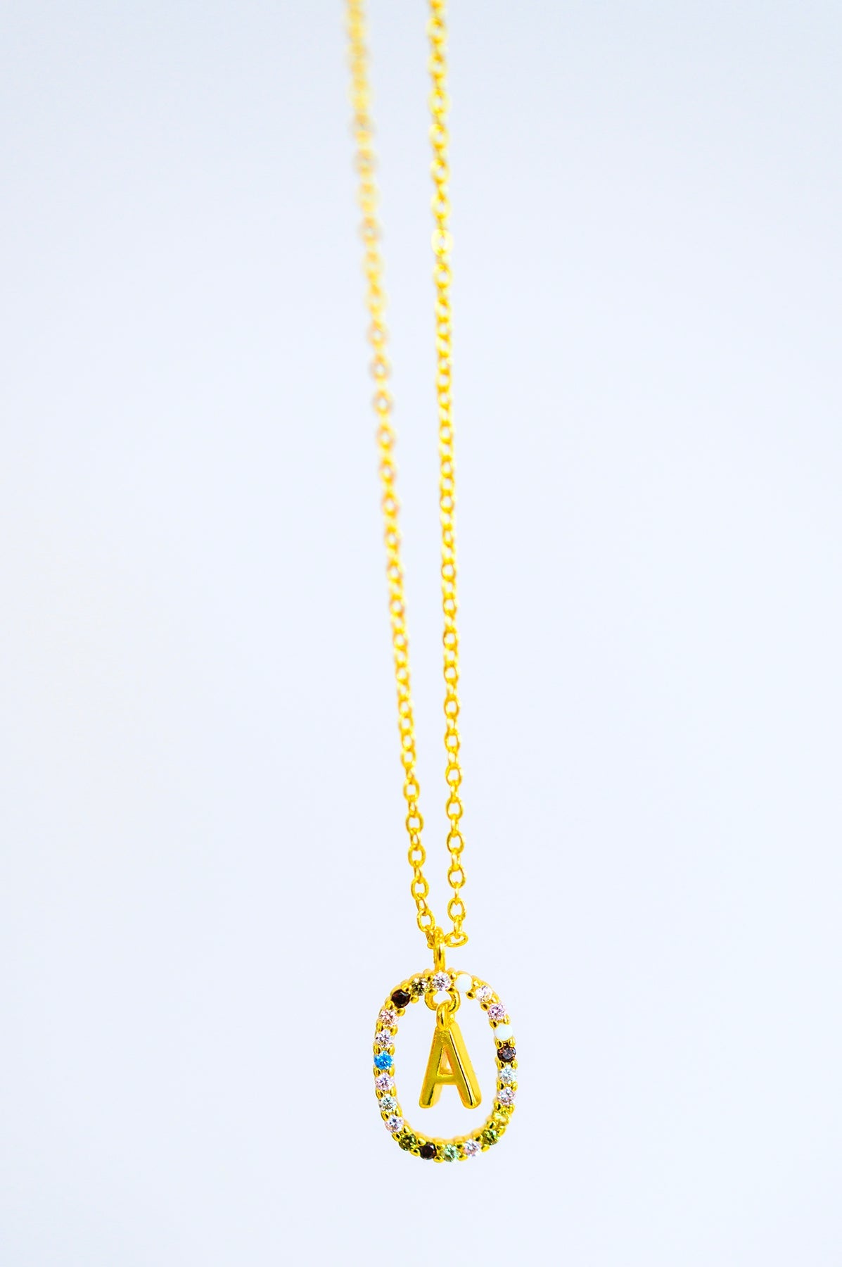 Dipped Initial Necklace