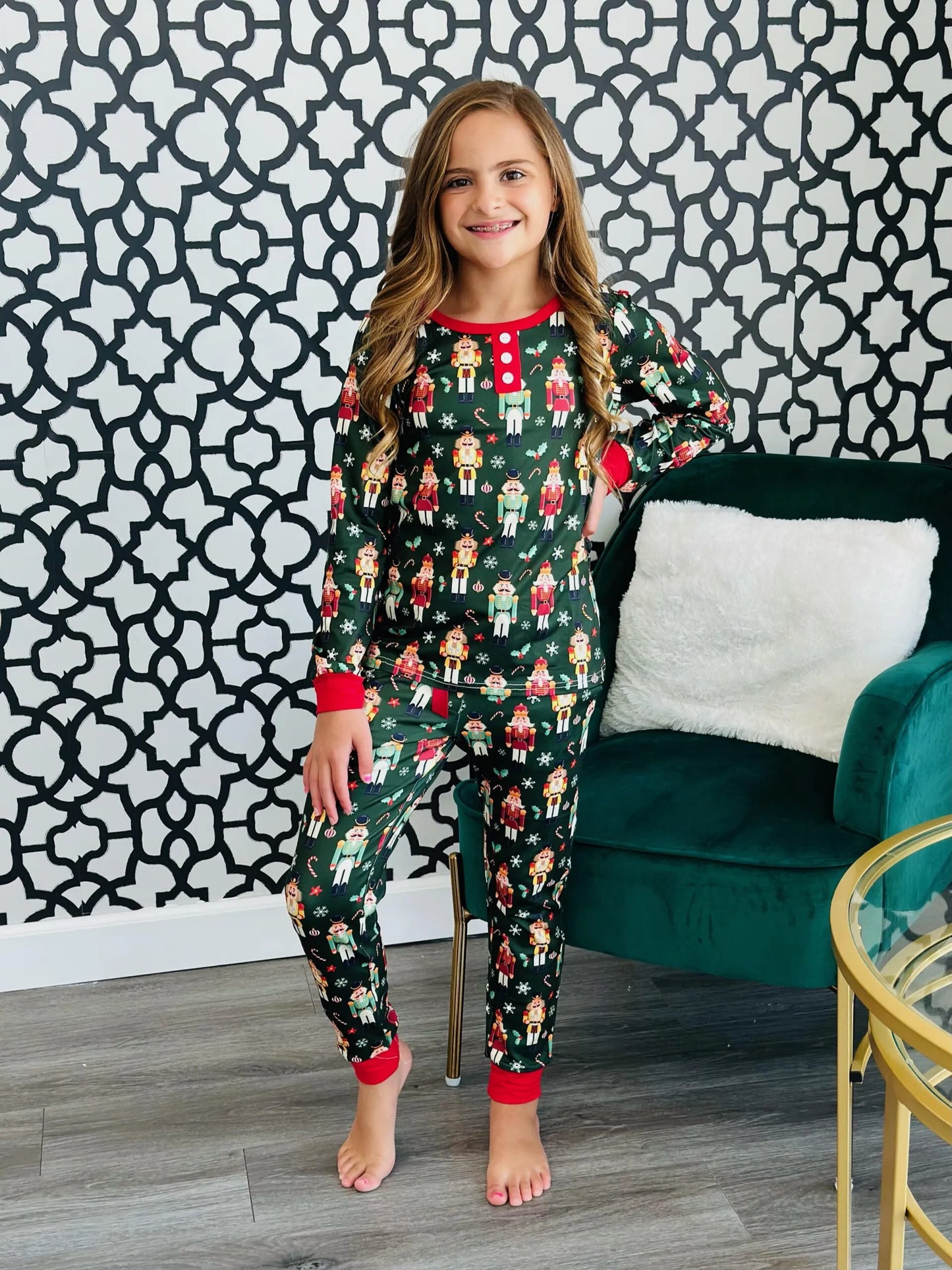 PREORDER: Matching Family Christmas Pajamas In Nutcracker - AnnRose Boutique