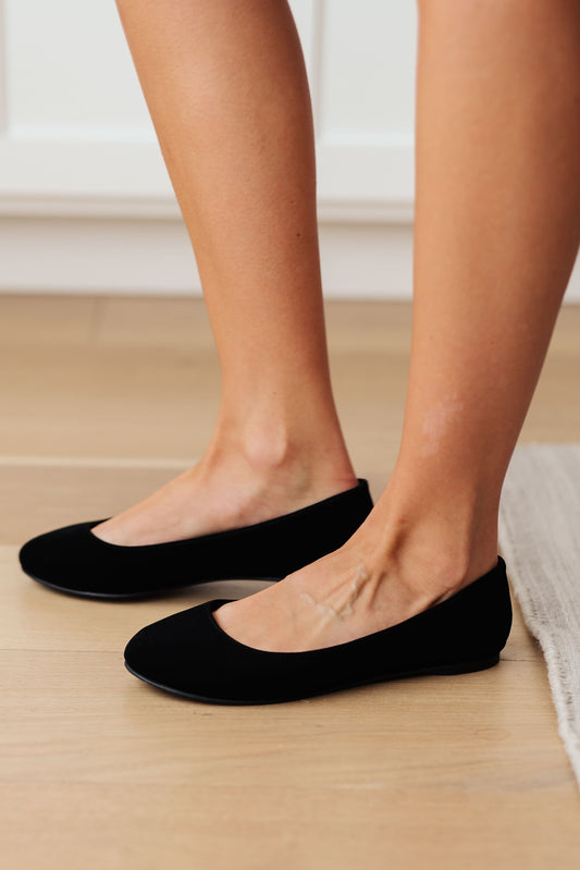 Ballet Flats in Black