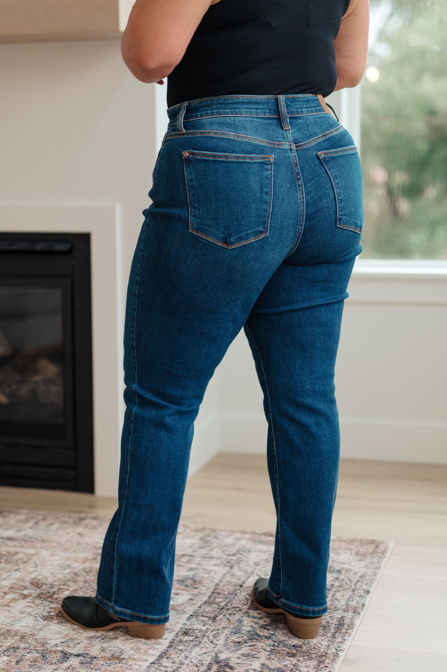 Judy Blue High Rise Button Fly Dad Jeans