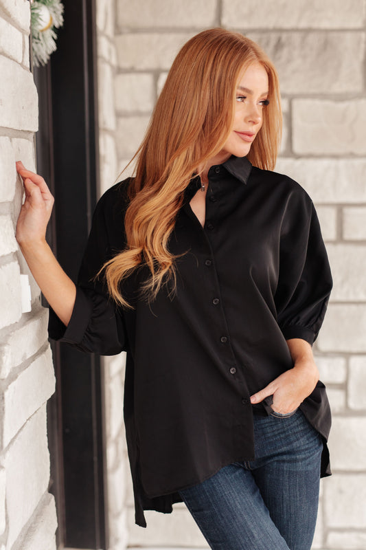 Oversized Button Down Shirt