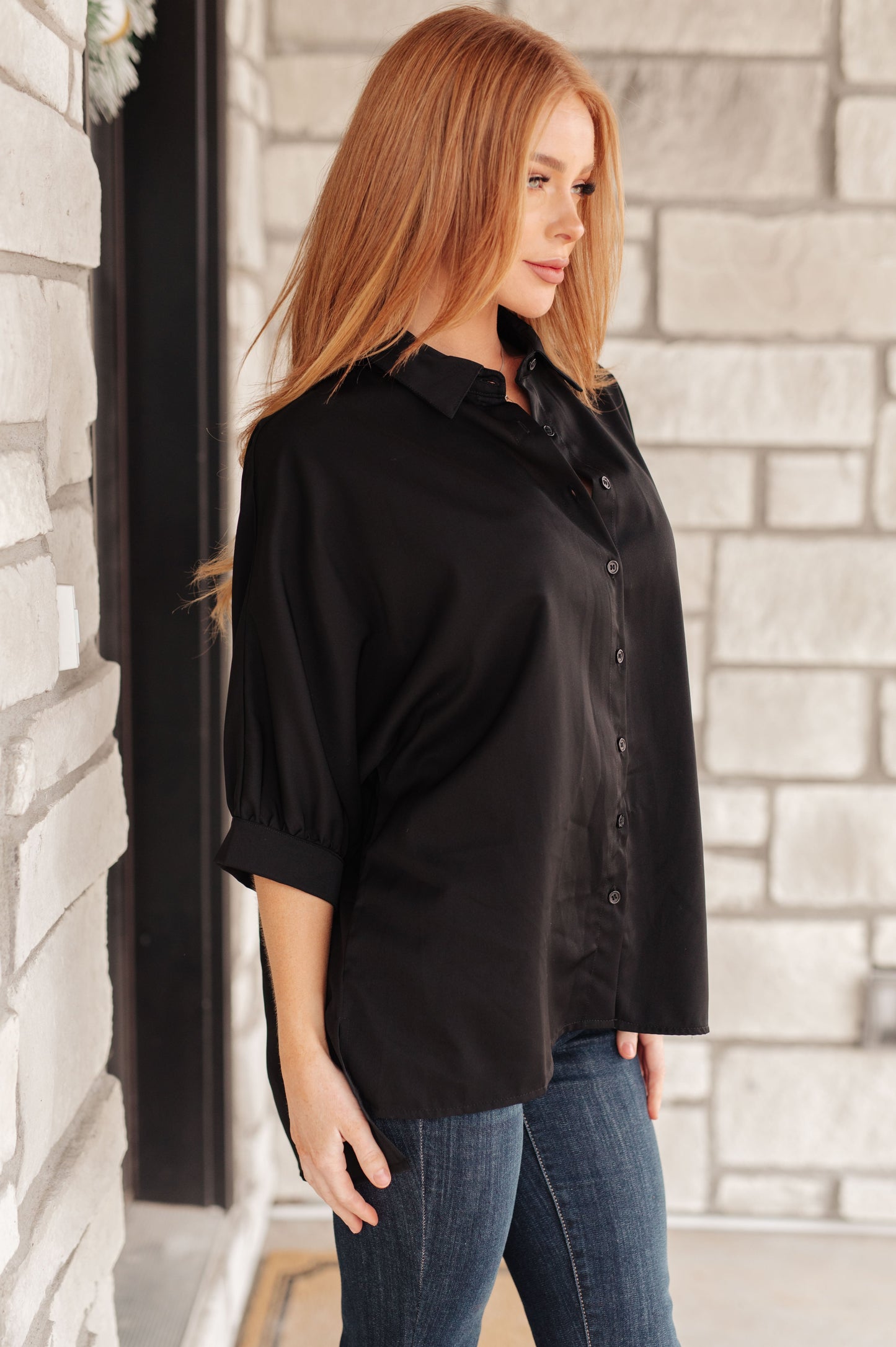 Oversized Button Down Shirt