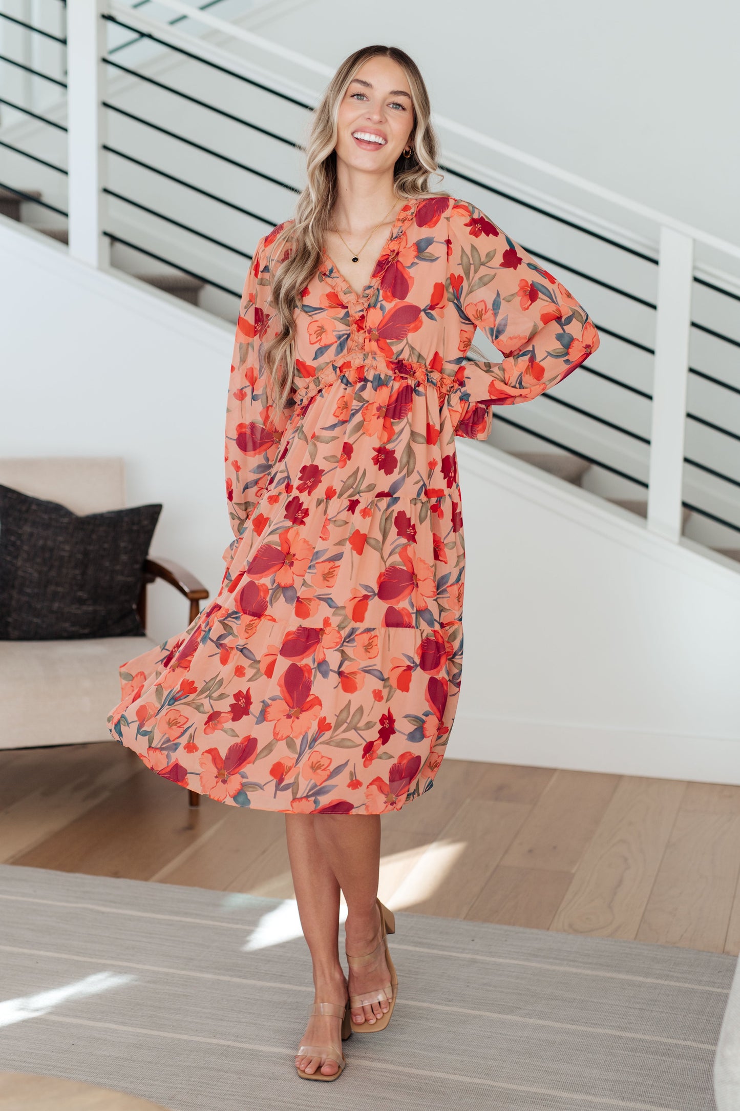 Chic Floral Dress
