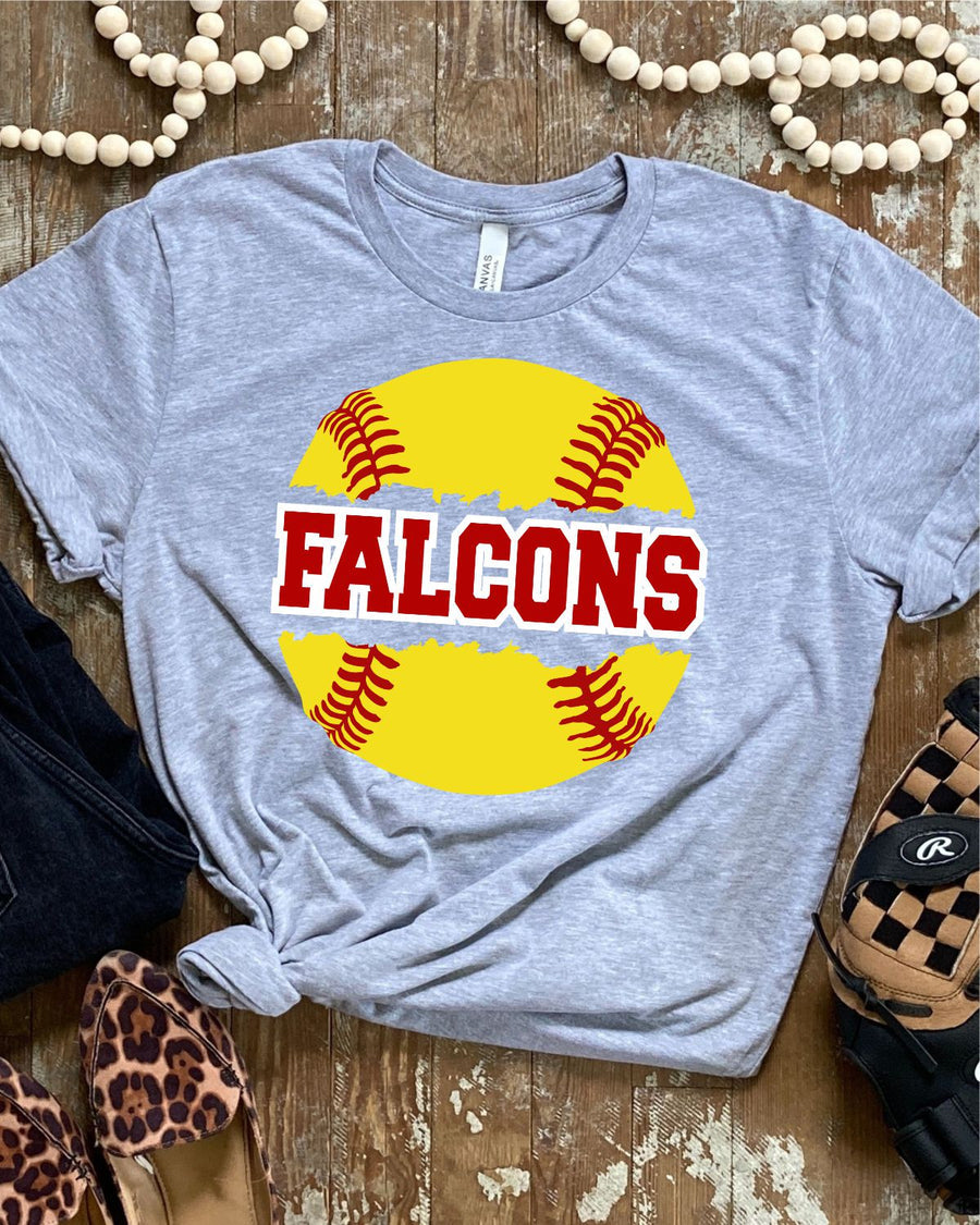 Falcons Softball Split - AnnRose Boutique